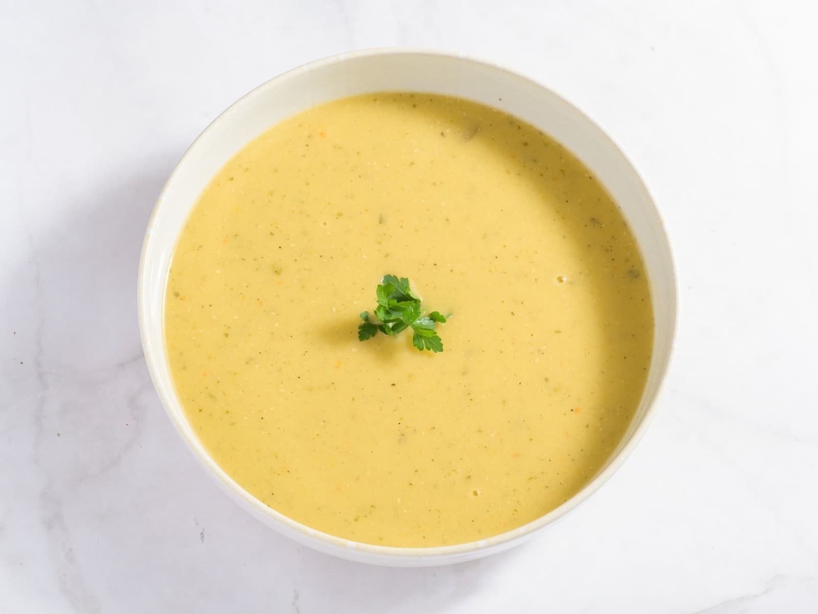 Cremige Linsensuppe